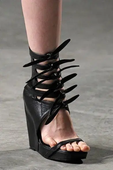 Rick Owens 릭 오웬스 웨지 샌들 37